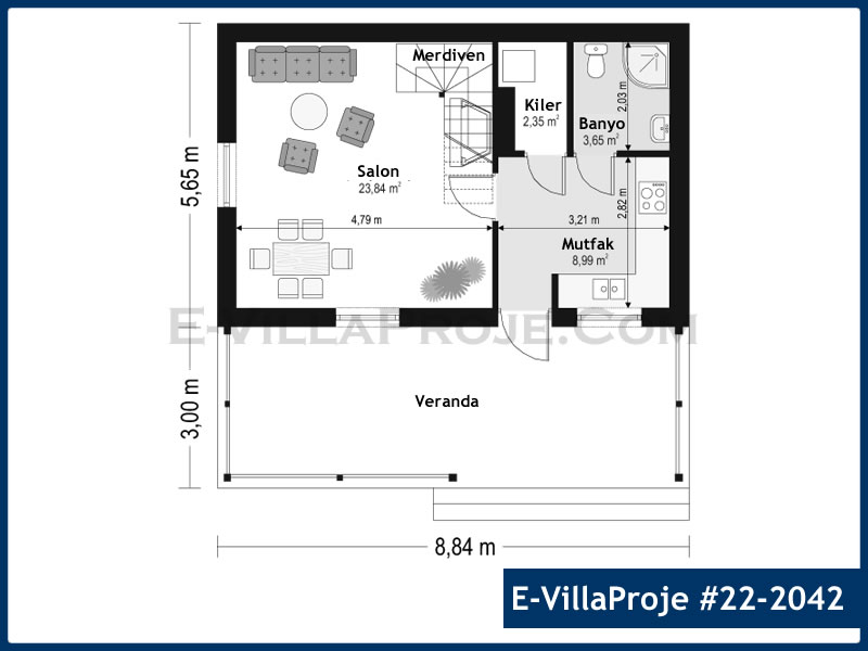 Ev Villa Proje #22 - 2042