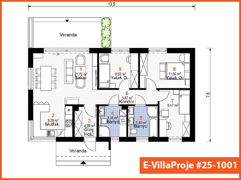 Ev Villa Proje #25 - 1001