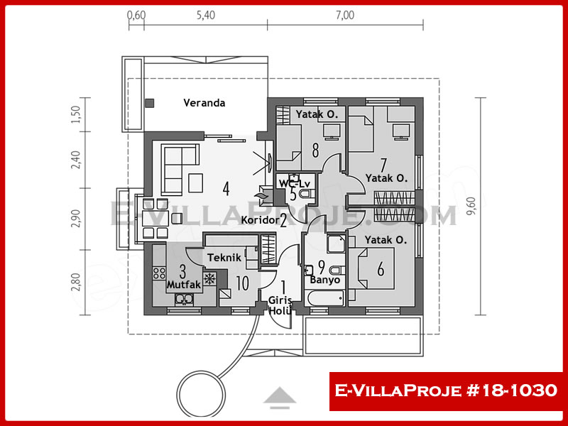 Ev Villa Proje #18 - 1030