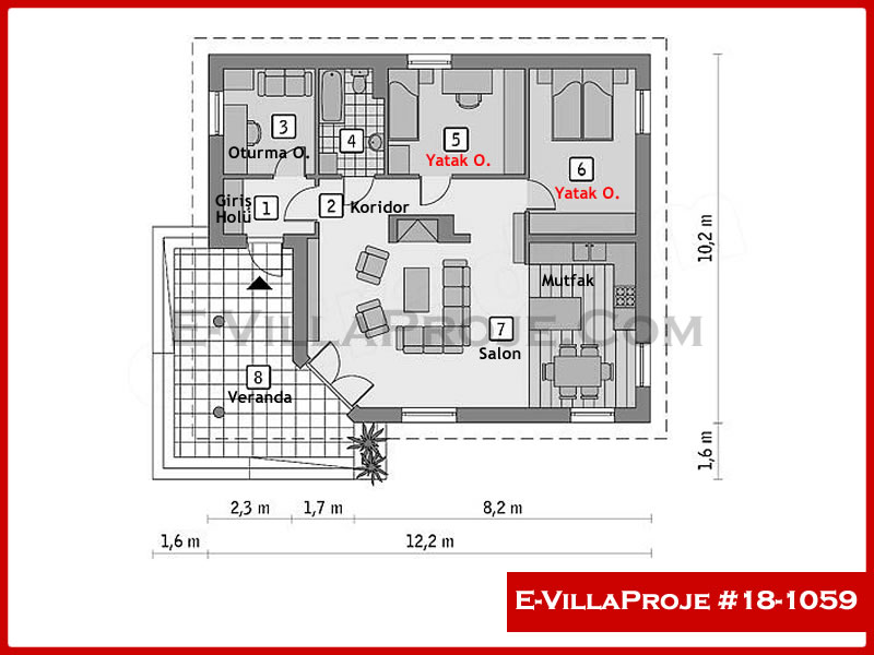 Ev Villa Proje #18 - 1059