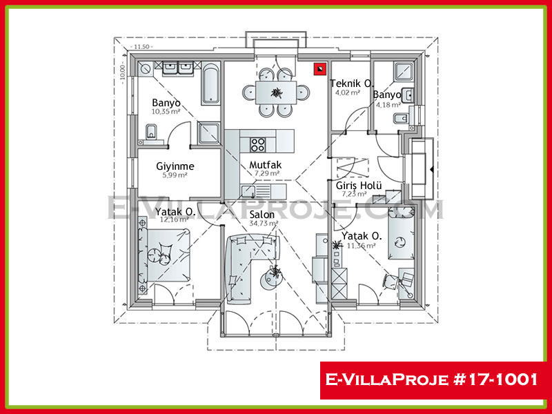 Ev Villa Proje #17 - 1001