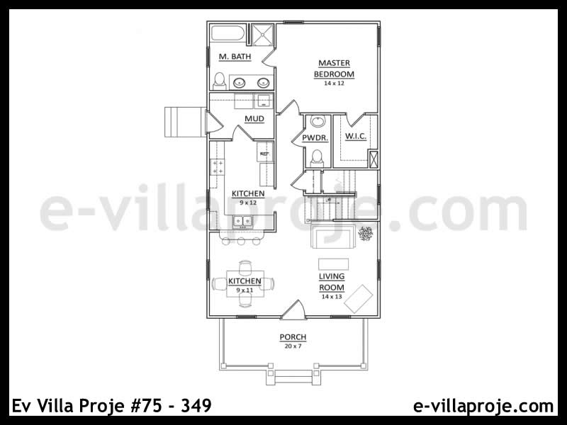 Ev Villa Proje #75 - 349