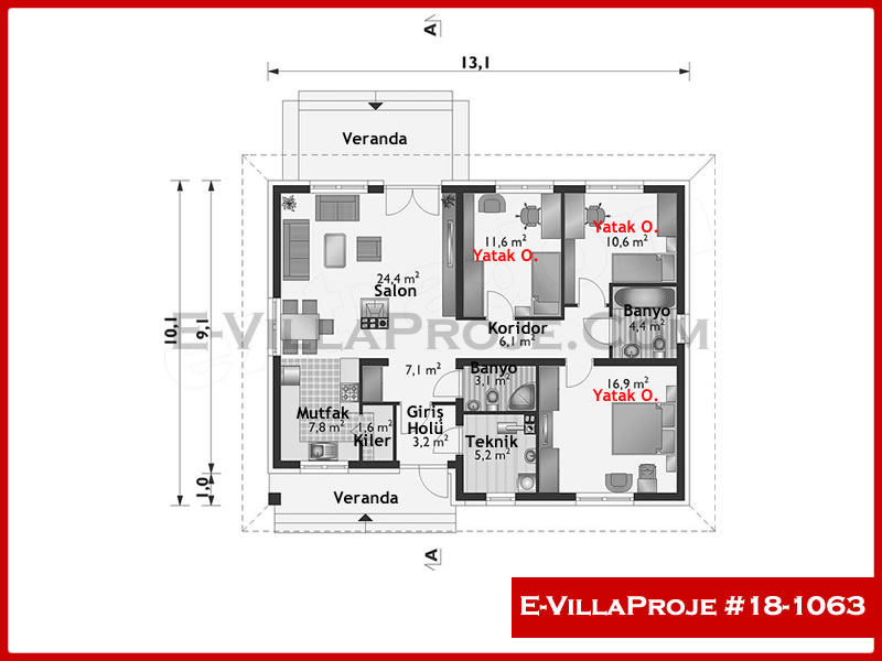 Ev Villa Proje #18 - 1063