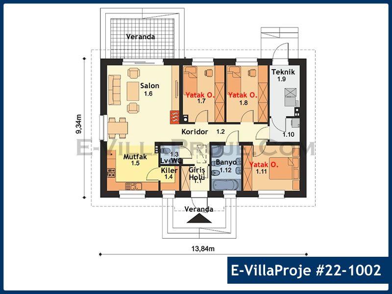 Ev Villa Proje #22 - 1002