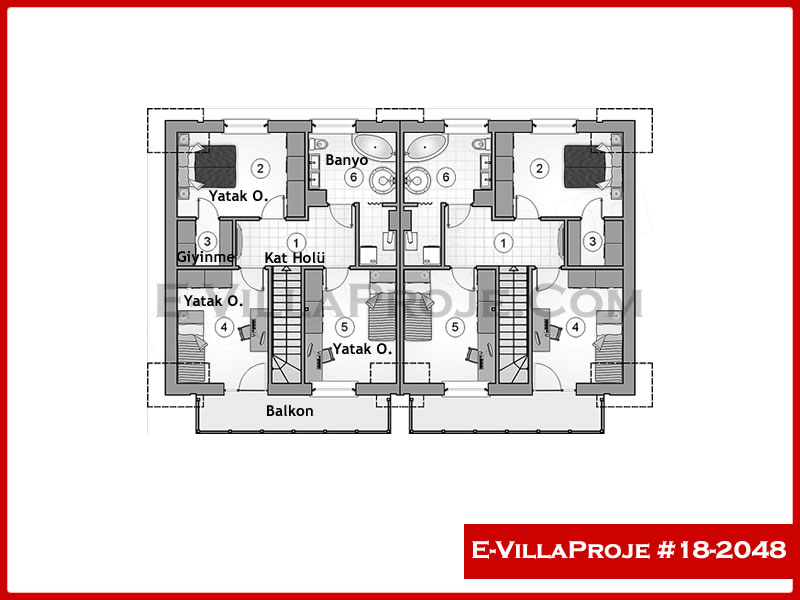 Ev Villa Proje #18 - 2048