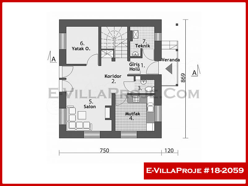 Ev Villa Proje #18 - 2059