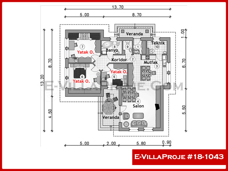 Ev Villa Proje #18 - 1043