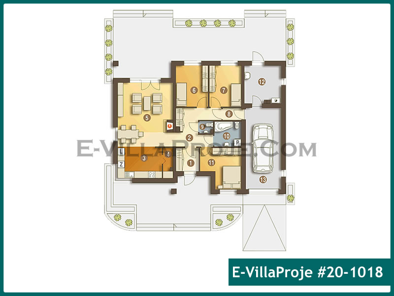 Ev Villa Proje #20 - 1018