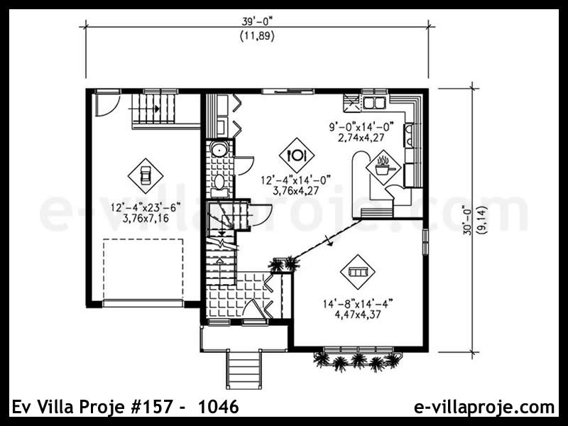 Ev Villa Proje #157 - 1046
