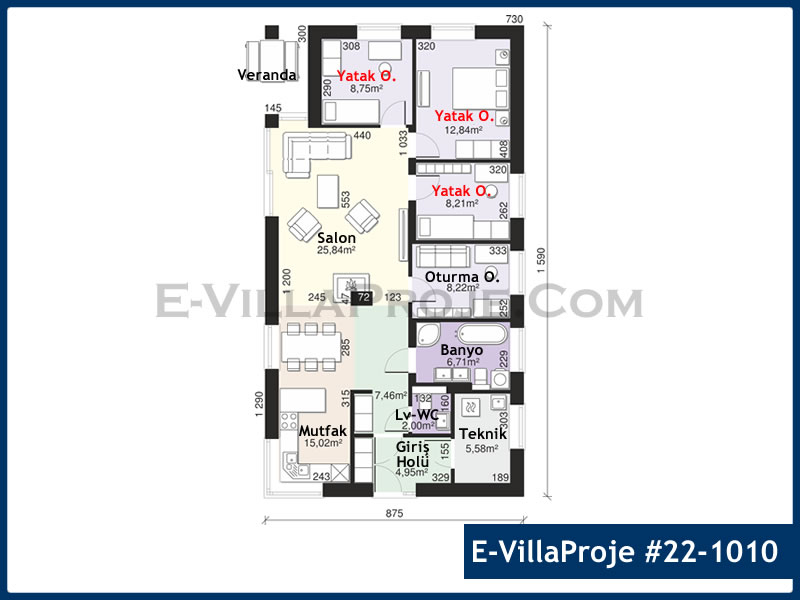 Ev Villa Proje #22 - 1010