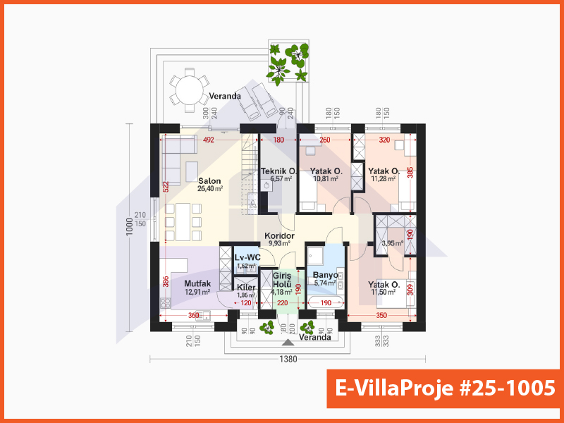 Ev Villa Proje #25 - 1005