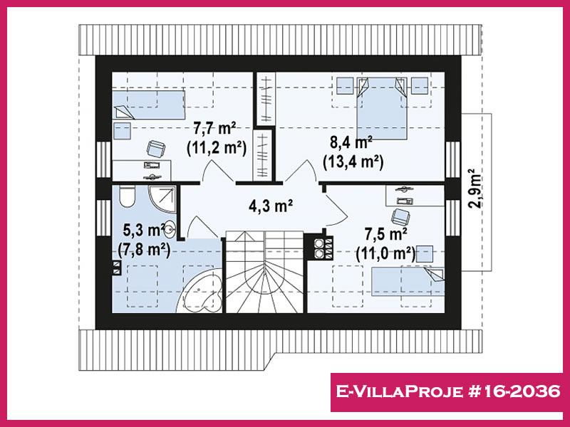 Ev Villa Proje #16 - 2036