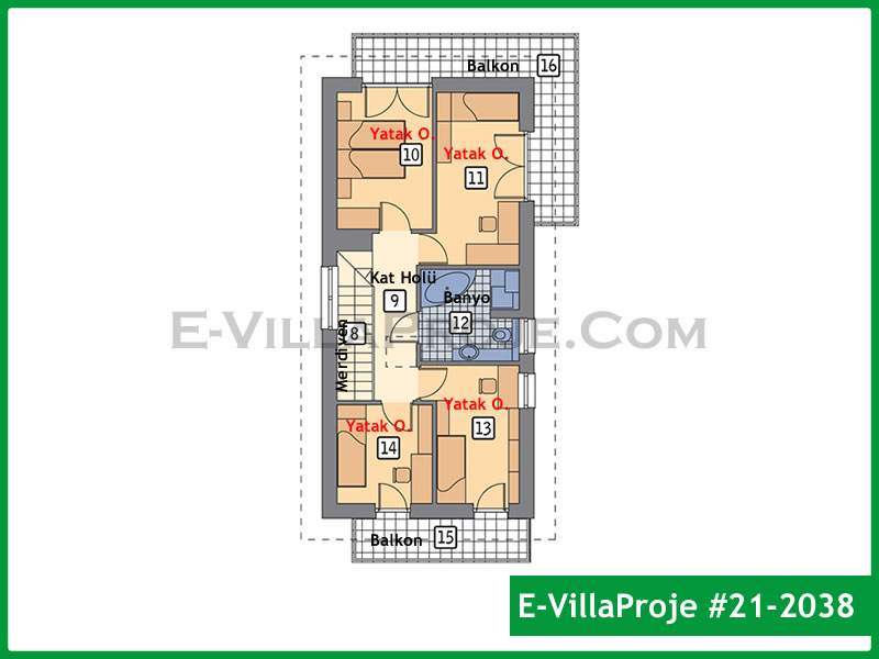 Ev Villa Proje #21 - 2038