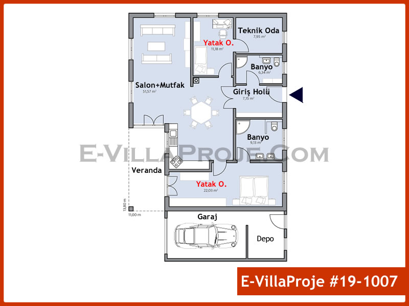 Ev Villa Proje #19 - 1007