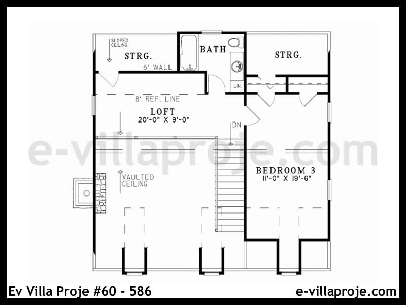 Ev Villa Proje #60 - 586