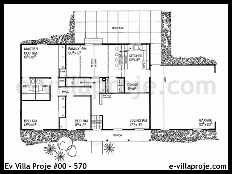 Ev Villa Proje #00 - 570
