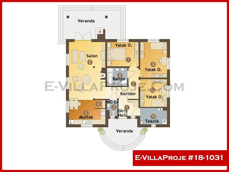 Ev Villa Proje #18 - 1031