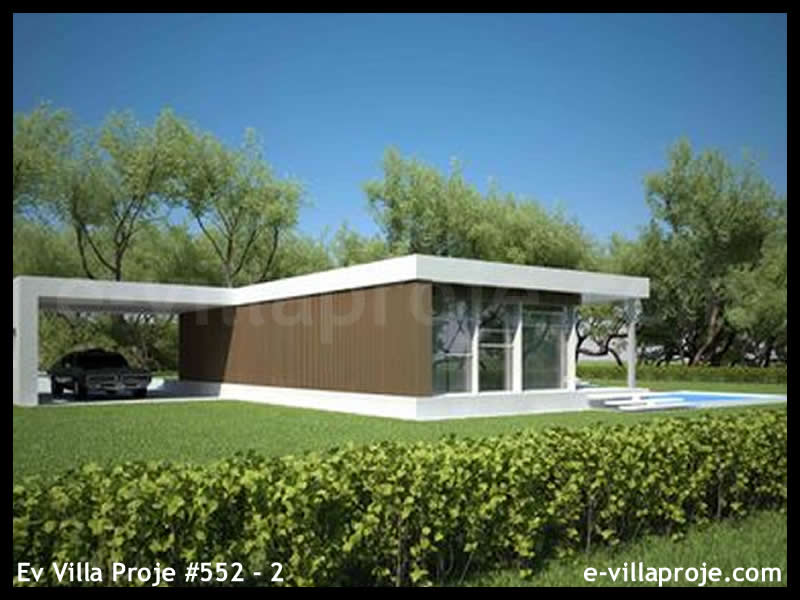 Ev Villa Proje #552 - 2