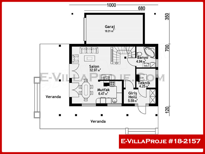 Ev Villa Proje #18 - 2157