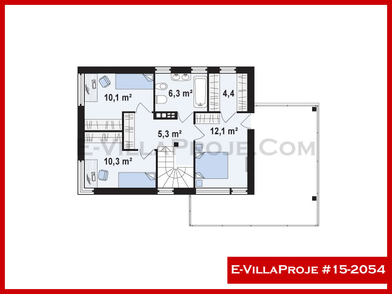 Ev Villa Proje #15 - 2054