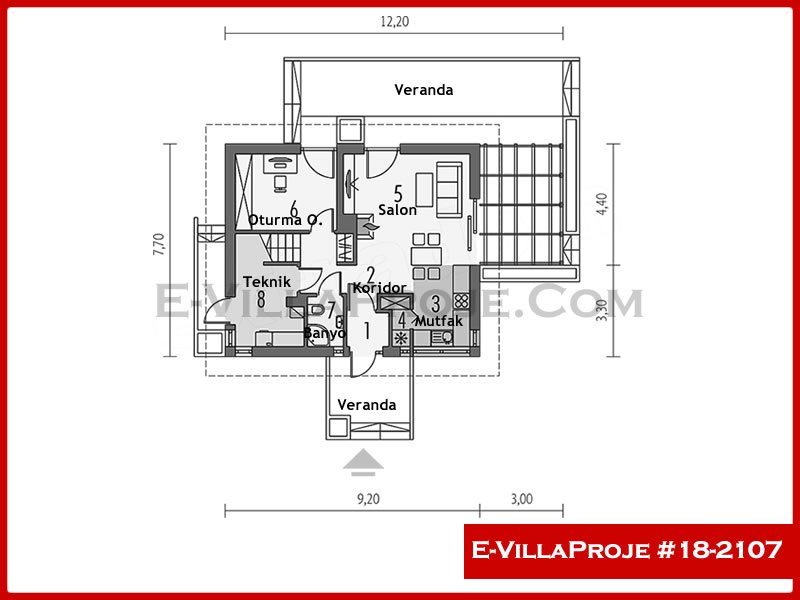 Ev Villa Proje #18 - 2107