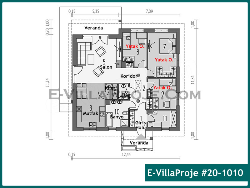 Ev Villa Proje #20 - 1010