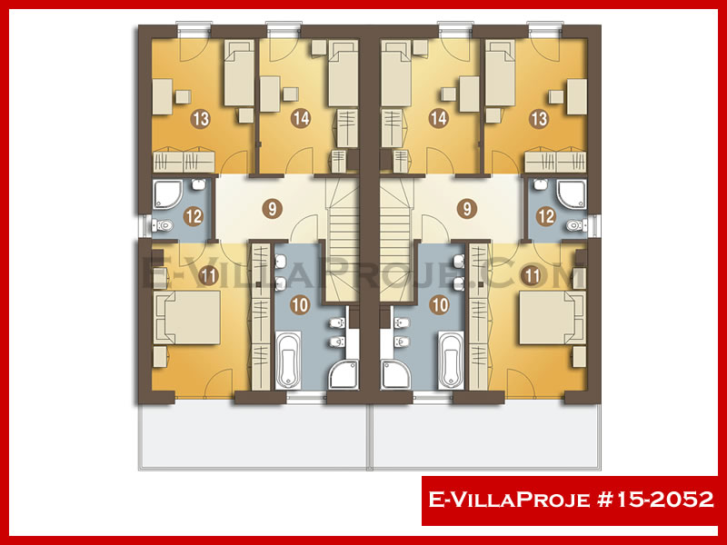 Ev Villa Proje #15 - 2052
