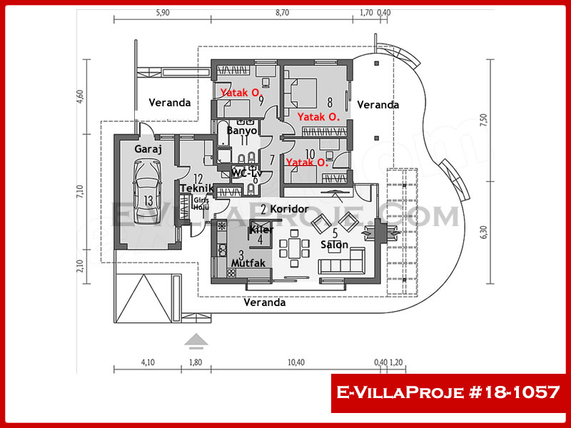 Ev Villa Proje #18 - 1057