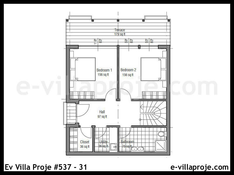 Ev Villa Proje #537 - 31