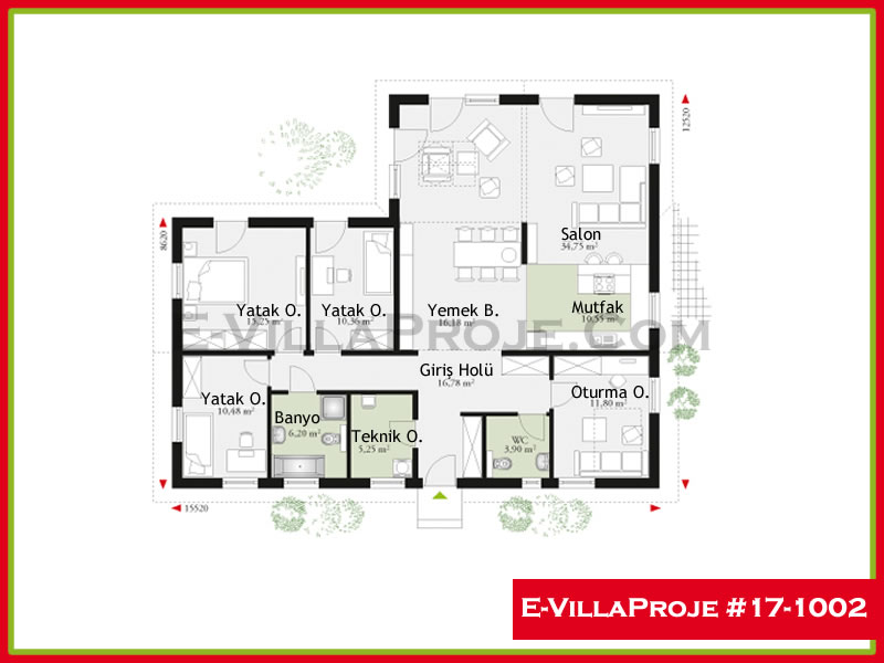 Ev Villa Proje #17 - 1002