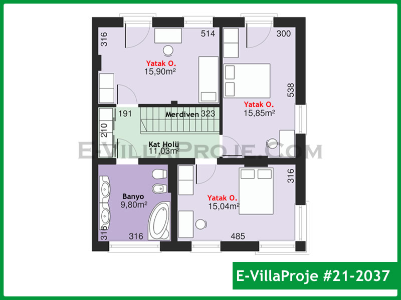 Ev Villa Proje #21 - 2037