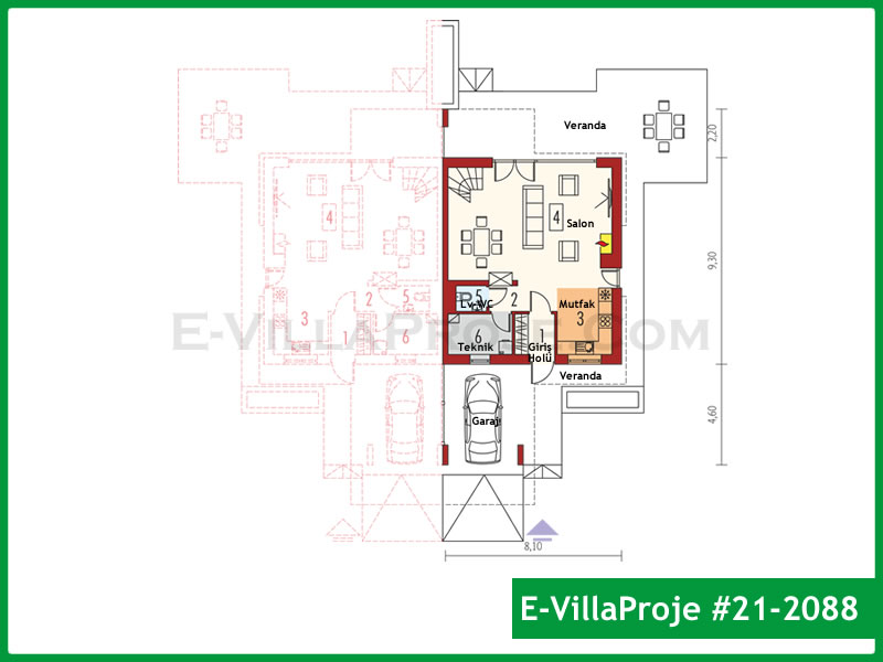 Ev Villa Proje #21 - 2088