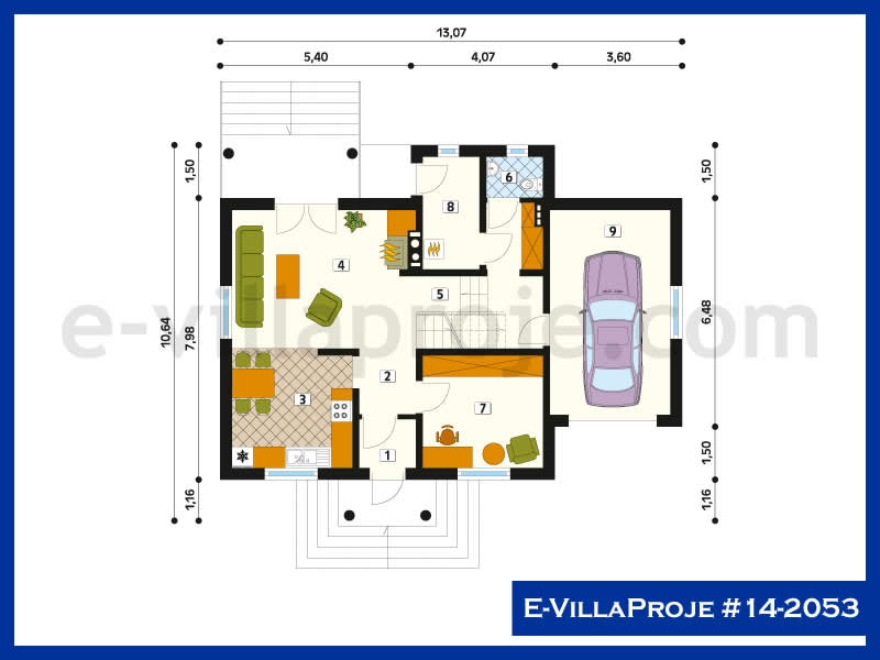 Ev Villa Proje #14 - 2053