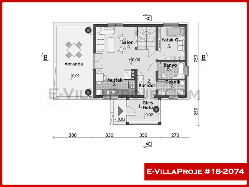Ev Villa Proje #18 - 2074