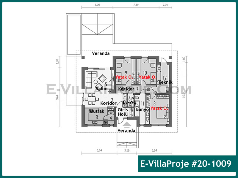 Ev Villa Proje #20 - 1009