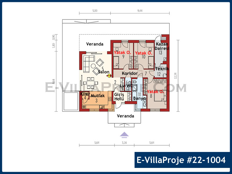 Ev Villa Proje #22 - 1004
