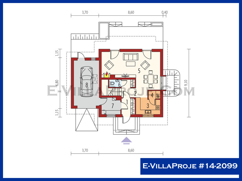 Ev Villa Proje #14 - 2099