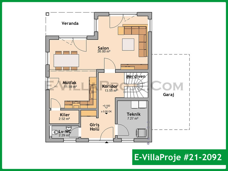 Ev Villa Proje #21 - 2092