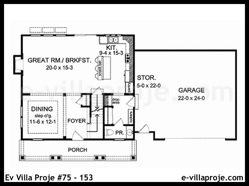 Ev Villa Proje #75 - 153