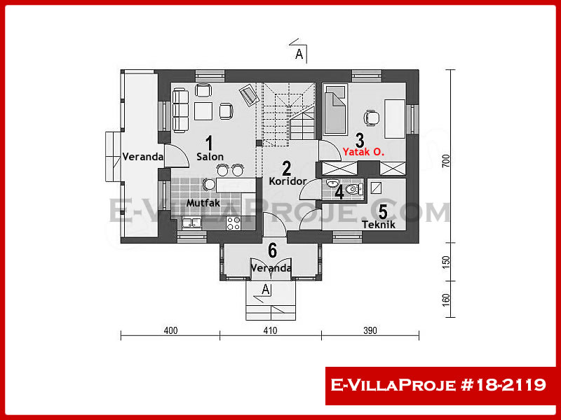 Ev Villa Proje #18 - 2119