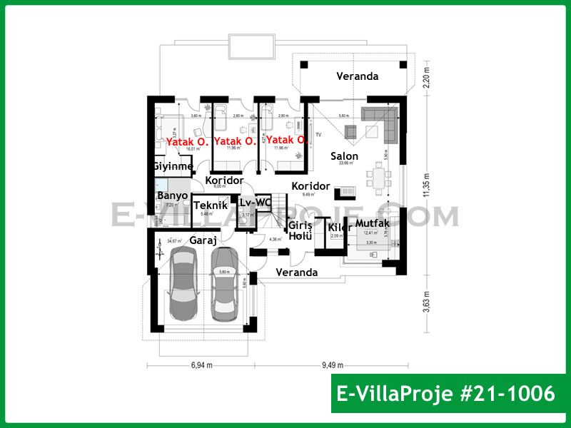 Ev Villa Proje #21 - 1006