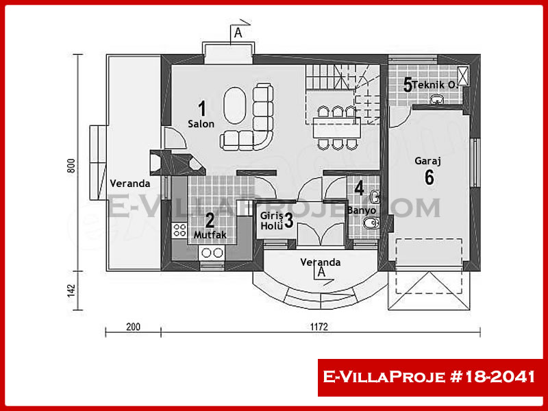Ev Villa Proje #18 - 2041