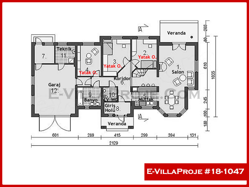Ev Villa Proje #18 - 1047