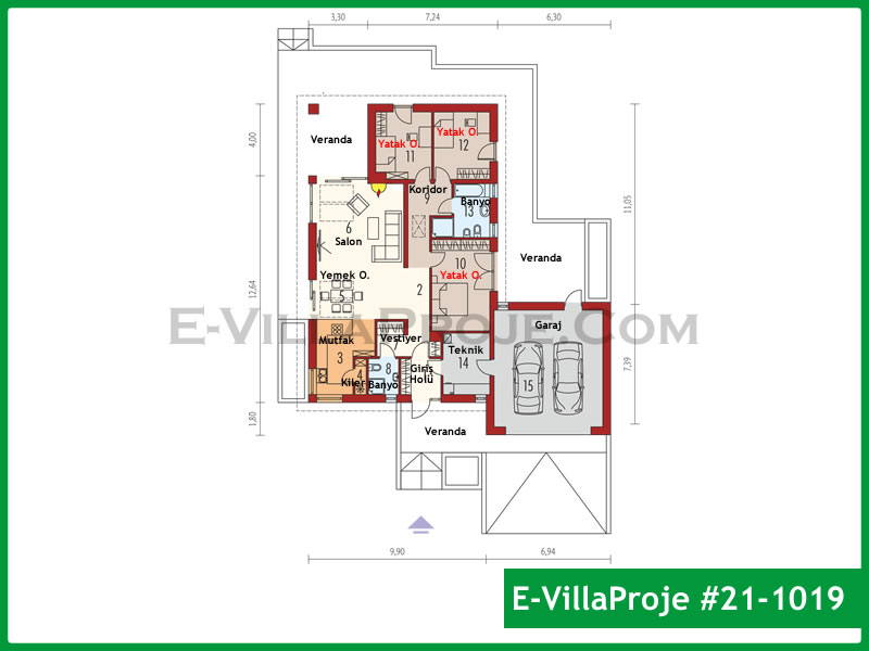 Ev Villa Proje #21 - 1019