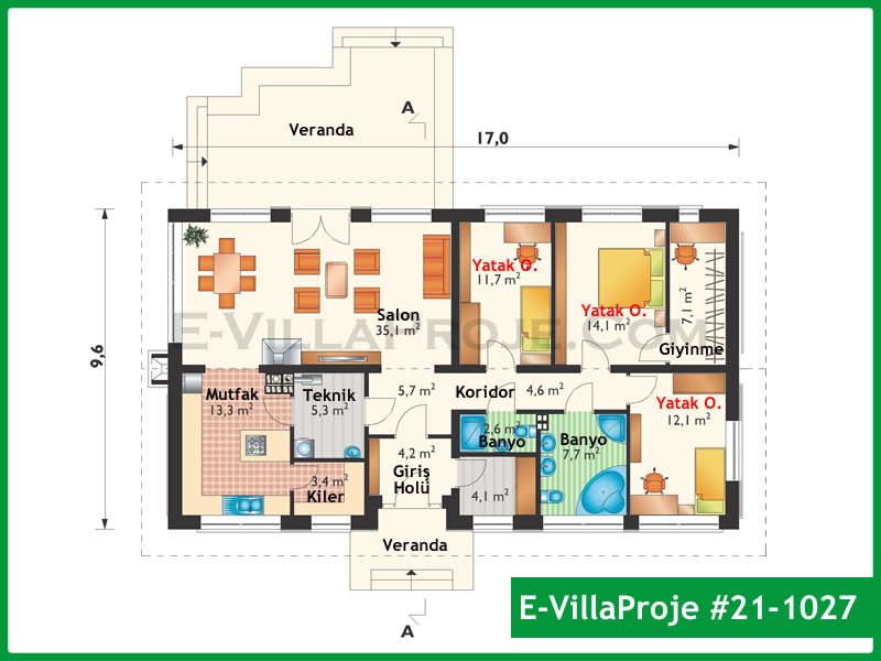 Ev Villa Proje #21 - 1027