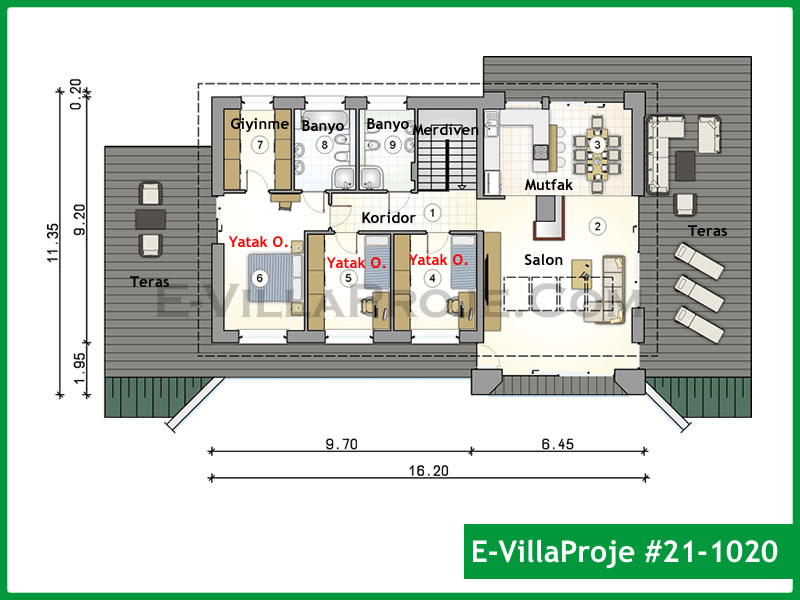 Ev Villa Proje #21 - 1020
