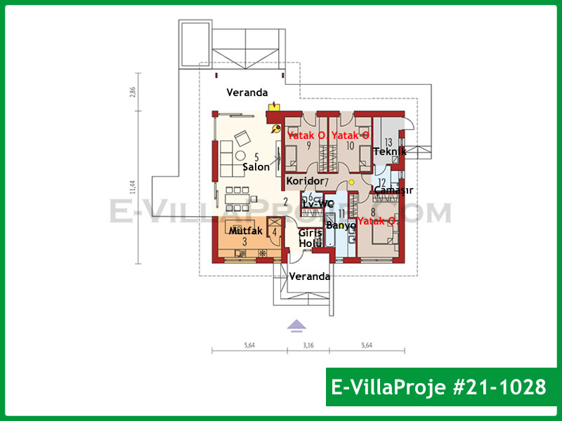 Ev Villa Proje #21 - 1028