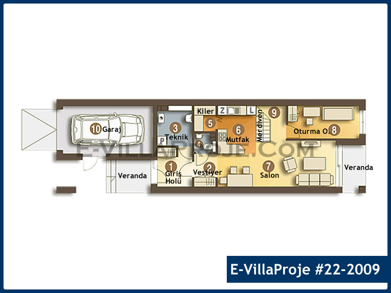 Ev Villa Proje #22 - 2009