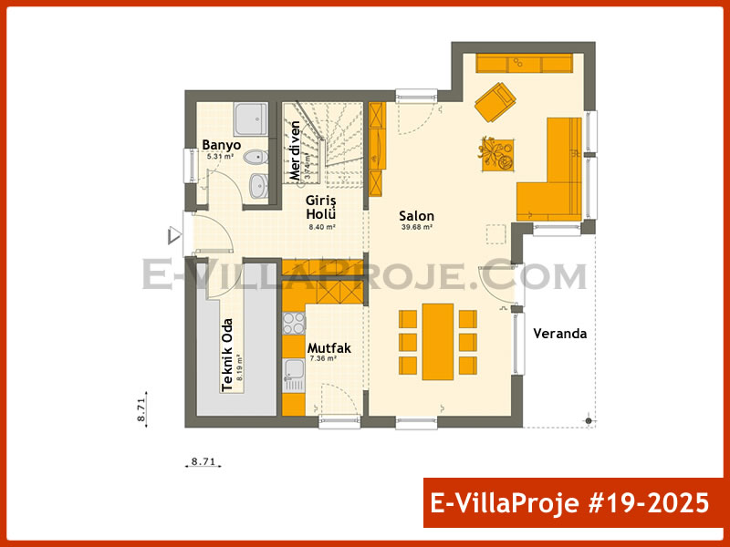 Ev Villa Proje #19 - 2025