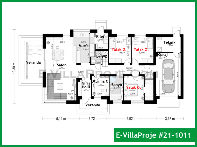 Ev Villa Proje #21 - 1011